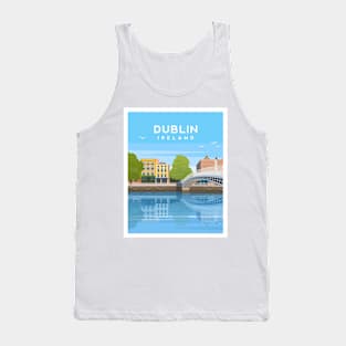 Dublin, Ireland - Ha'penny Bridge Tank Top